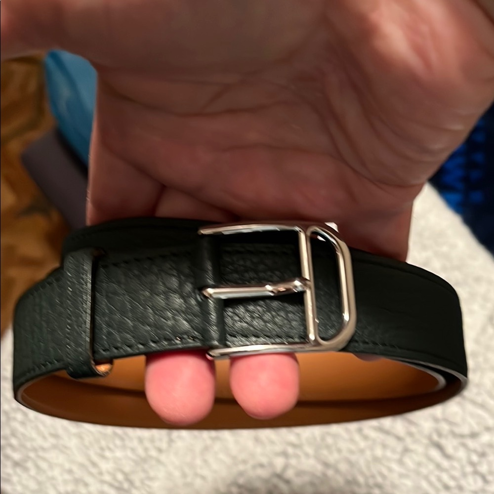 Hermes Green Belt Size 90 Amazing condition and Quality